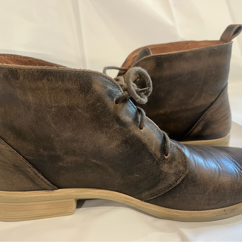 Naot Distressed Leather Boots Size 41